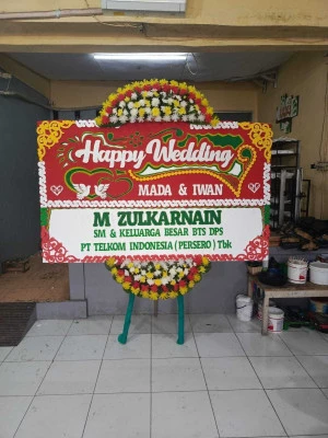 Papan Bunga di Sodong Tigaraksa