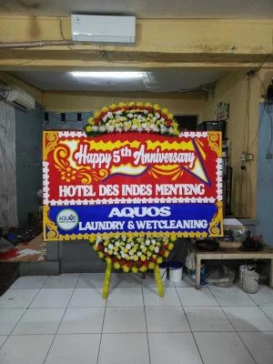 Papan Bunga di Sodong Tigaraksa