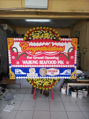 Papan Bunga di Sodong Tigaraksa